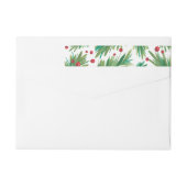 Pine & Berries Wasserfarbe | Weihnachtsrückkehr 20 (Rückseite)