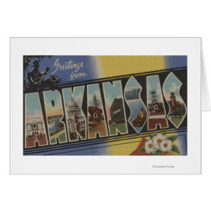 Pine Bluff, Arkansas - Große Buchstabenszenen