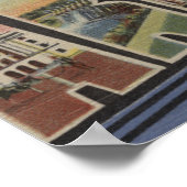 Pine Bluff, Arkansas - Große Buchstabenszenen Poster (Ecke)