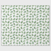 Pine Bough Watercolor Patternpapier Geschenkpapier (Flach)