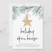 Pine Boughs | Ferienhaus Einladung (Vorderseite)