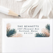 Pine Boughs Weihnachtsrückgabe-Adressetikett (Insitu)