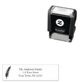 Pine Branch-Adresse Permastempel (Beispiel)
