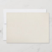 Pine Branches Cones Camping Glamping Wedding Einladung (Rückseite)