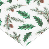Pine Branches Muster Kurzer Tischläufer (Ecke)
