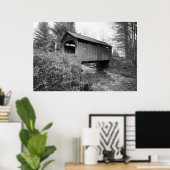 Pine Brook Bridge Poster (Heimbüro)