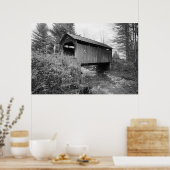Pine Brook Bridge Poster (Küche)