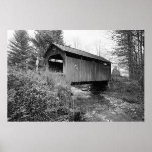Pine Brook Bridge Poster