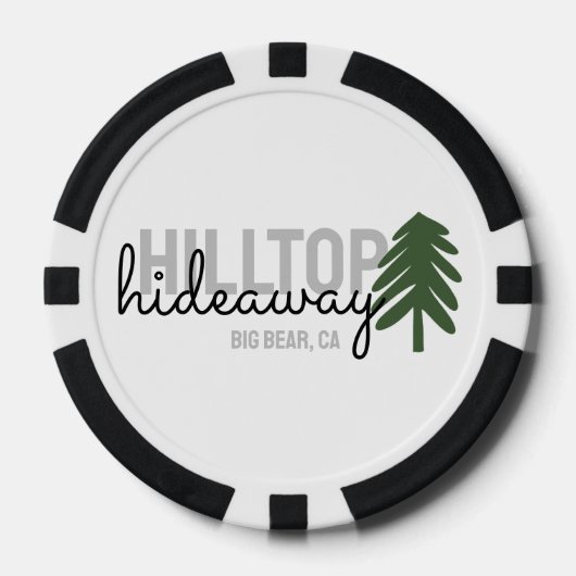 Pine Cabin Mountain - Miete Pokerchips (Vorderseite)