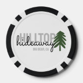 Pine Cabin Mountain - Miete Pokerchips (Rückseite)