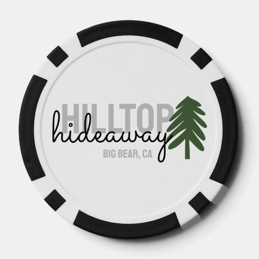 Pine Cabin Mountain - Miete Pokerchips (Rückseite)