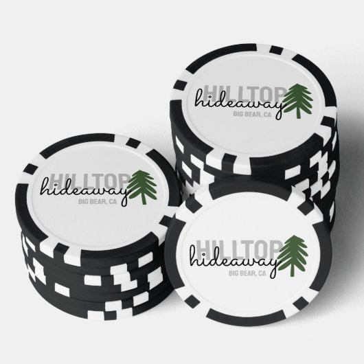Pine Cabin Mountain - Miete Pokerchips (Stapel)