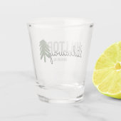 Pine Cabin Mountain - Miete Schnapsglas (Rückseite)