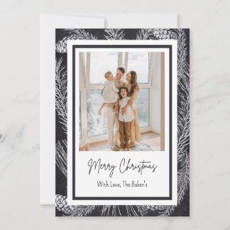 PINE CHRISTMAS CARD EINLADUNG