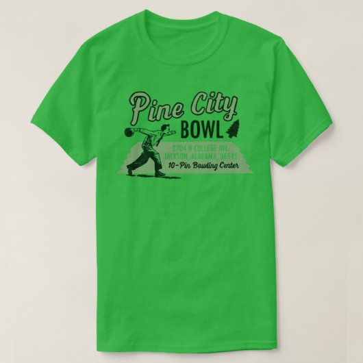 Pine City Bowl TShirt (Design vorne)