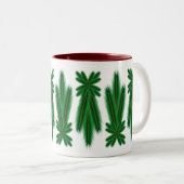 Pine Comet 11oz. Tasse - Maroon (VorderseiteRechts)