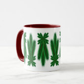 Pine Comet 11oz. Tasse - Maroon (Vorderseite Links)