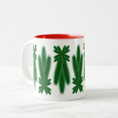 Pine Comet 11oz. Tasse - Rot (Vorderseite Links)