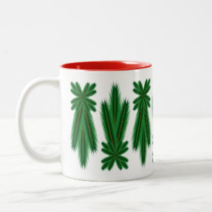 Pine Comet 11oz. Tasse - Rot