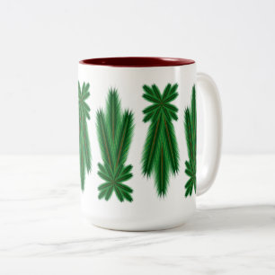 Pine Comet 15oz. Tasse - Maroon