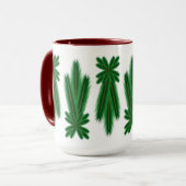 Pine Comet 15oz. Tasse - Maroon (Vorderseite Links)