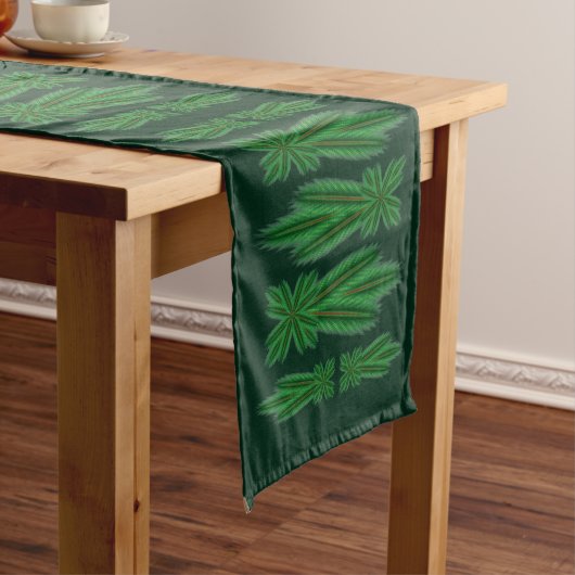 Pine Comet Forest Table Runner Großer Tischläufer (Beispiel)