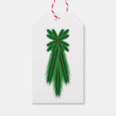 Pine Comet-Geschenketiketten Geschenkanhänger (Vorderseite)