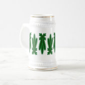 Pine Comet Stein Bierglas (Vorderseite Links)