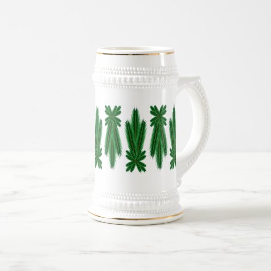 Pine Comet Stein Bierglas (VorderseiteRechts)
