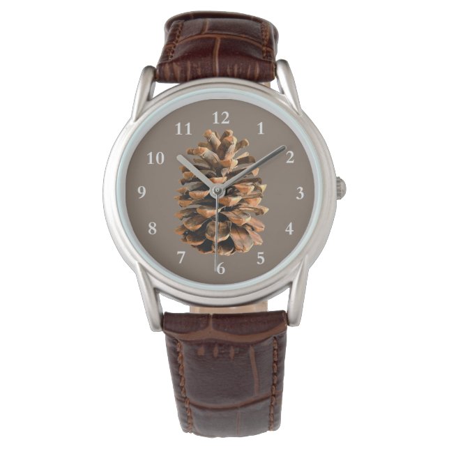 Pine Cone Armbanduhr (Vorderseite)