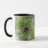 Pine Cone aus Lodgepole Pine Tasse (Links)
