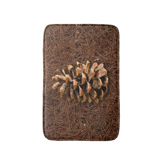 Pine Cone Badematte (Vorderseite Vertikal)