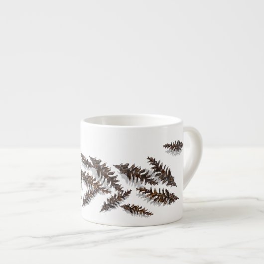 Pine Cone Espresso Cup Espressotasse (Vorderseite Rechts)