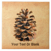 Pine Cone Fliese (Vorderseite)