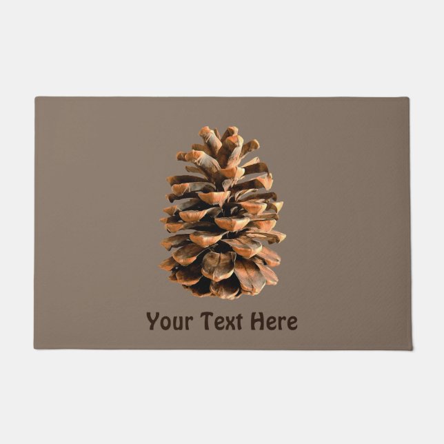Pine Cone Fußmatte (Vorderseite)