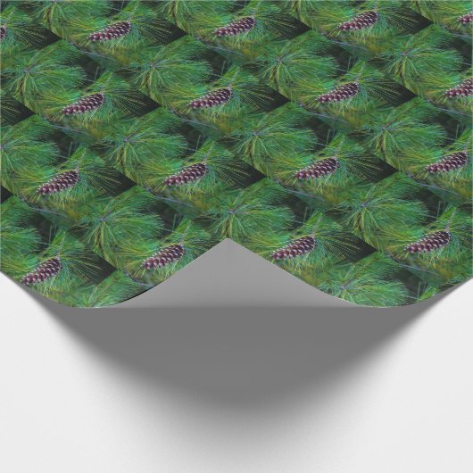 Pine Cone Geschenkpapier (Ecke)