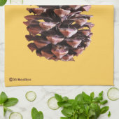 Pine Cone Geschirrtuch (Gefaltet)