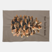 Pine Cone Geschirrtuch (Horizontal)