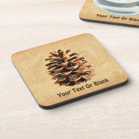 Pine Cone Getränkeuntersetzer (Linke Seite)