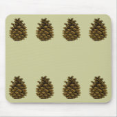 Pine cone Illustration Mousepad (Vorne)