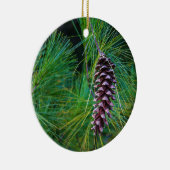 Pine Cone Keramik Ornament (Rechts)
