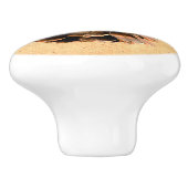 Pine Cone Keramikknauf (Seitenansicht)