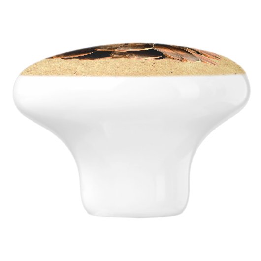 Pine Cone Keramikknauf (Seitenansicht)