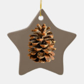 Pine Cone Keramikornament (Vorne)