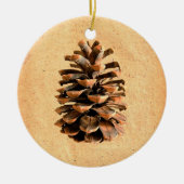 Pine Cone Keramikornament (Vorne)