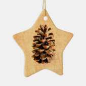 Pine Cone Keramikornament (Rechts)