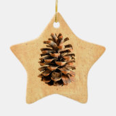 Pine Cone Keramikornament (Vorne)