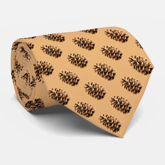 Pine Cone Krawatte (Gerollt)