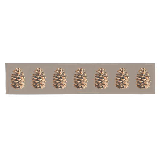 Pine Cone Kurzer Tischläufer (Horizontal)