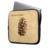 Pine Cone Laptopschutzhülle (Vorderseite Links)